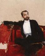Giovanni Boldini Portrait of John Singer Sargent oil